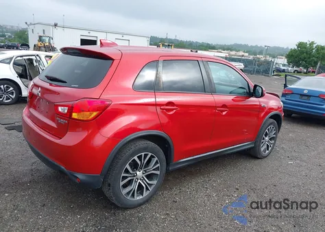 2017 Mitsubishi Outlander Sport 2.0 Es из США, поврежденный, VIN JA4AR3AU2HZ023973